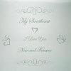Etched Beveled Love Frame