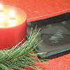 Etched Holiday Candy Dish