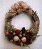 mushroom basket and wreath