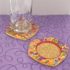 Faux Tie Dye Coasters