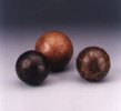 faux leather spheres
