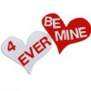 Felt Conversation Heart Pins
