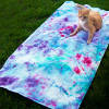 Field of Fireworks Beach Towel