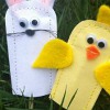 Easter Bunny Finger Puppets