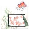 Floating Butterfly Stamp Card