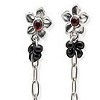 Florabella Floral and Chain Earrings