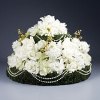 floral wedding cake centerpiece