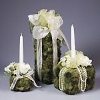 floral candle holder
