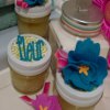 Sugar Scrub with Flower Jar Toppers