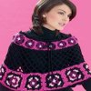 Flower Granny Poncho