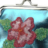 Flowered Coin Purse