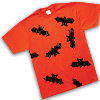 Orange Bat T Shirt