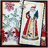 Old World Santa Card