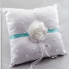 Flower Frill Wedding Ring Bearer Pillow