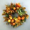 fruit and flower wreath