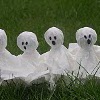 Ghost lollipops