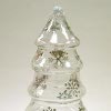 Snowflake Glass Tree Candy Dish