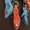 Glittered Shoe Earrings