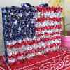 Scrap Fabric Flag