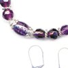 Grape Sorbet Bracelet and Earrings
