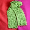 Green Knit Scarf
