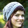 Grey Slouchie Beanie