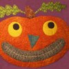 Embroidered Pumpkin