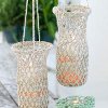 Crocheted Hanging Luminaries