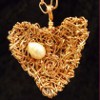 Wire Heart Pendant