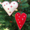 Heart Felt Ornaments