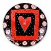 Decorative Heart Plate