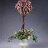 heather and lavendar topiary