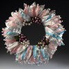 Holiday Pastel Ribbon Wreath