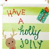 Holly Jolly Christmas Reindeer Sign