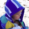 Two Hooded Beach Towels From Two Coordinating Beach Towels