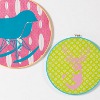 Stenciled Embroidery Hoop Art