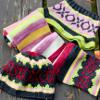 Hugs and Kisses Scarf and Hat Set for Kids