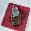 Imbedded Images Pin or Scrapbook Embellishment