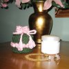 Crocheted Jewelry Jar