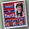 Celebrating the Fourth Scrapbook Layout