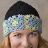 Knit and Crochet Nature Hat