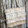 Upcycled Lace Tote Bag
