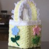Lacy Flower Boutique Crochet Tissue Cover