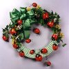 ladybug garden wreath