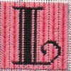 Letter L Needlepoint Stitch