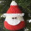 Lily Sugar N Cream Santa Ornament