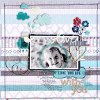 Love This Moment Scrapbook Layout