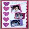 Love Scrapbook Page