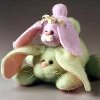 Mama and Baby Easter Bunny Snuggles