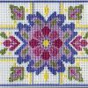 Purple Satin Medallion